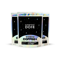 90 Servings Coffee+ Medium Roast package with collagen, nootropics, and functional mushrooms for focus and energy.