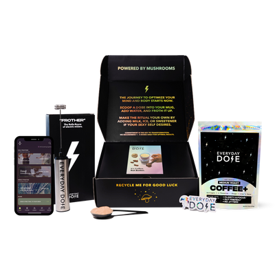 30 porciones de café + tostado medio + kit de inicio GRATIS