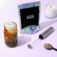 30 Serving of Mushroom Coffee + FREE Starter Kit with collagen, nootropics, and foam whisk for all-day energy and focus