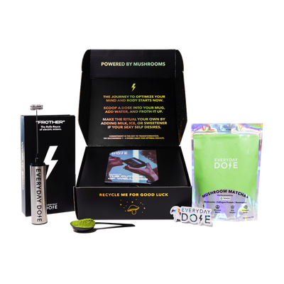 30 raciones de Matcha de Hongos + Kit de Inicio GRATIS