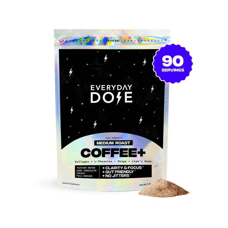 90 porciones de café tostado medio